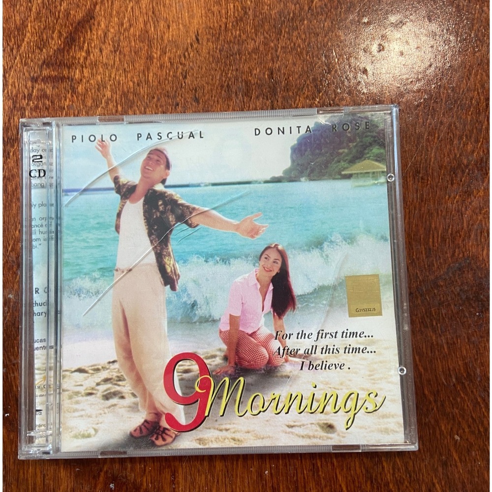 Piolo Pascual Donita Rose 9 Mornings Soundtrack CD Filipino Movie OS